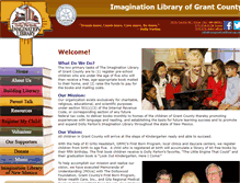 Tablet Screenshot of imaginationlibrarygc.org